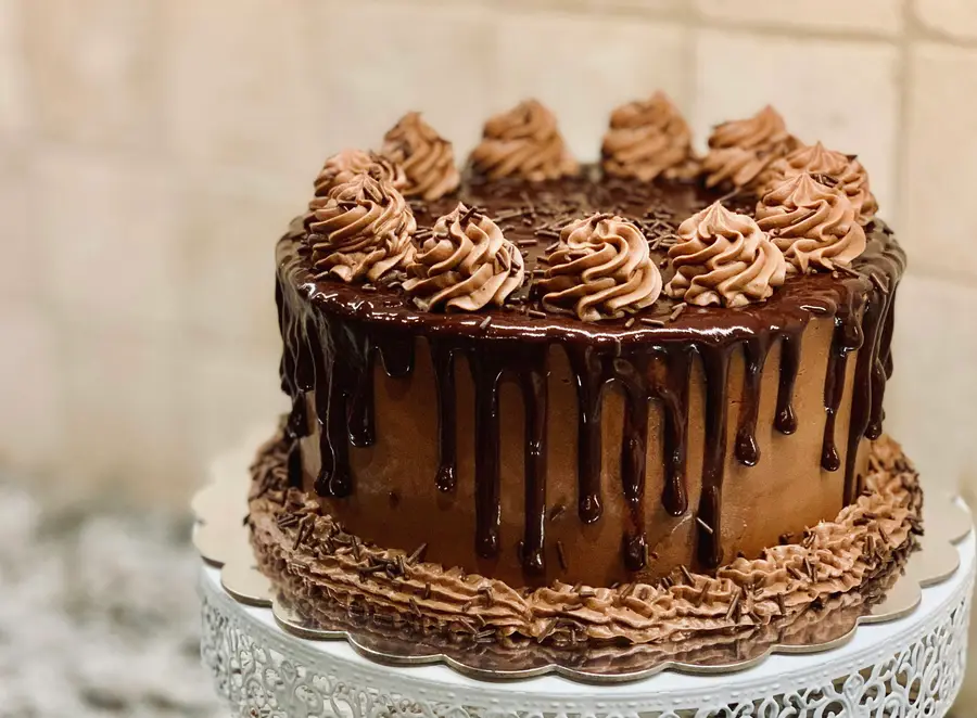 A celebration cake